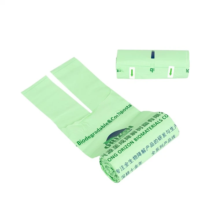 Supermarket Biodegradable Vegetable Fruit C-Roll Bag Transparent